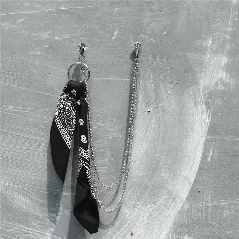 (GOAL) 腰果花緞帶雙層 褲鍊