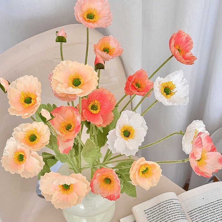 《6015》虞美人仿真鵑花