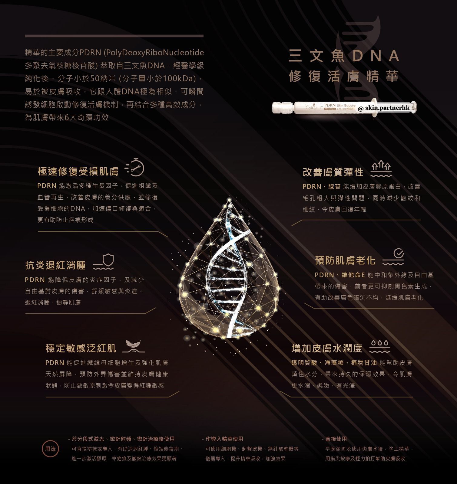 Cytoskin-PDRN Skin Booster 三文魚DNA修復活膚精華 2ml x 5