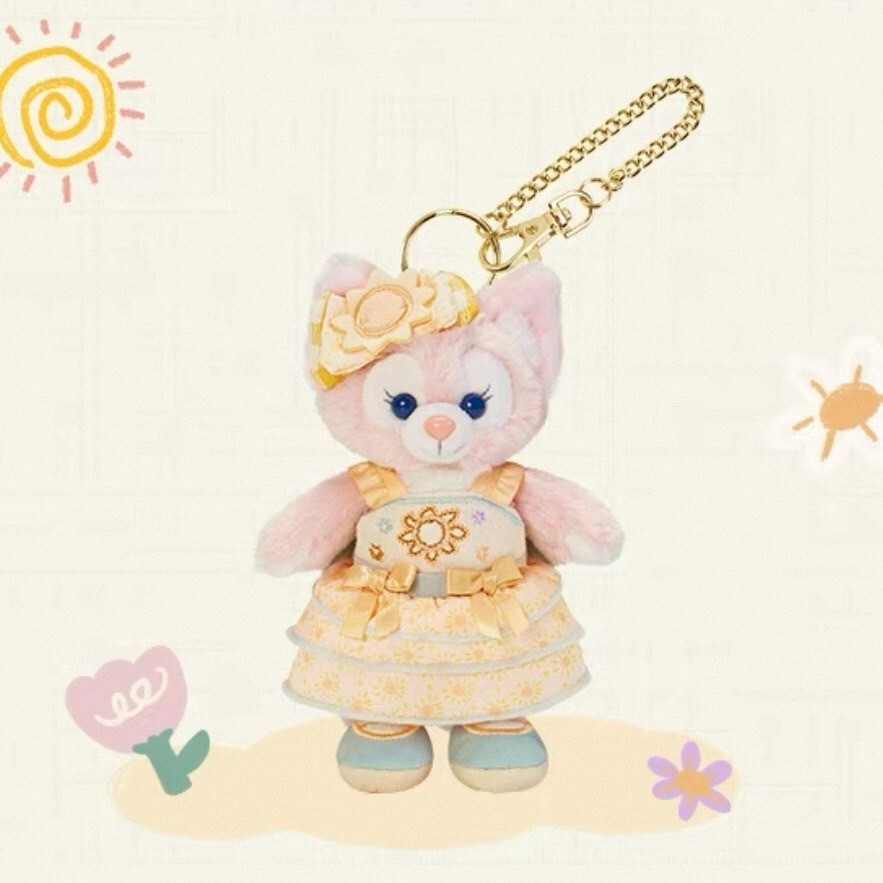 達菲 Duffy 與好友們 自然的色彩系列 玲娜貝兒 Lina bell 鑰匙圈 吊飾 -上海迪士尼樂園