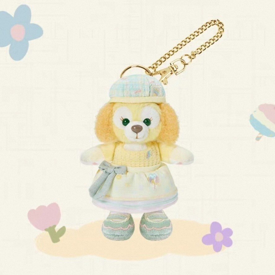 達菲 Duffy 與好友們 自然的色彩系列 可琦安 餅乾 CookieAnn 鑰匙圈 吊飾 -上海迪士尼樂園