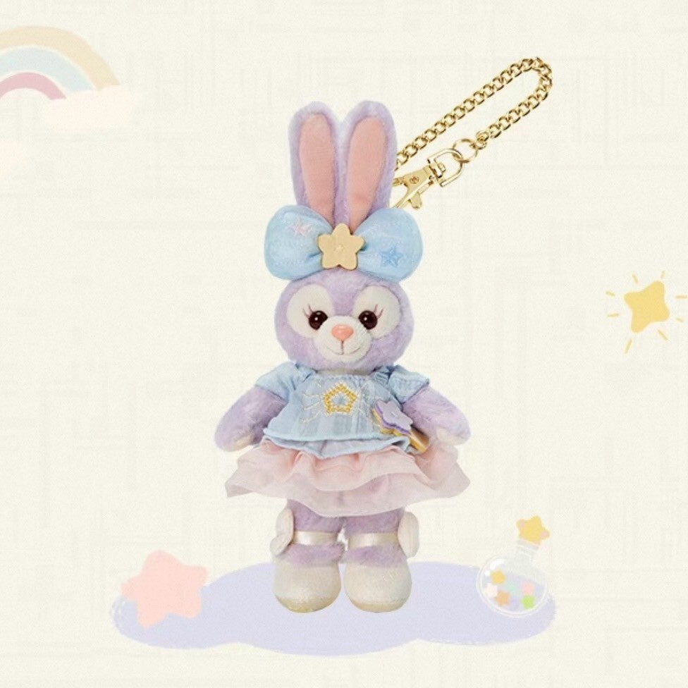 達菲 Duffy 與好友們 自然的色彩系列 史黛拉露 星黛露 StellaLou 鑰匙圈 吊飾 -上海迪士尼樂園