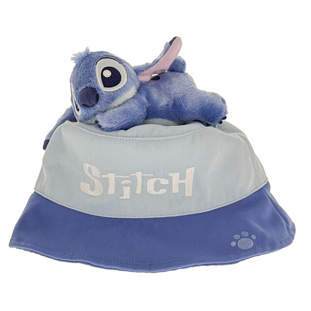 史迪奇 Stitch 絨毛趴趴 趴姿 造型 漁夫帽 帽子 星際寶貝 Lilo & Stitch -香港迪士尼樂園