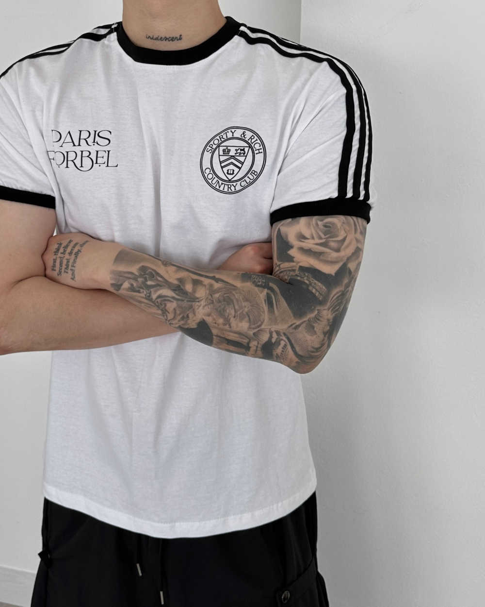 Paris Pobel Track Ringer 撞色軌道短袖T卹