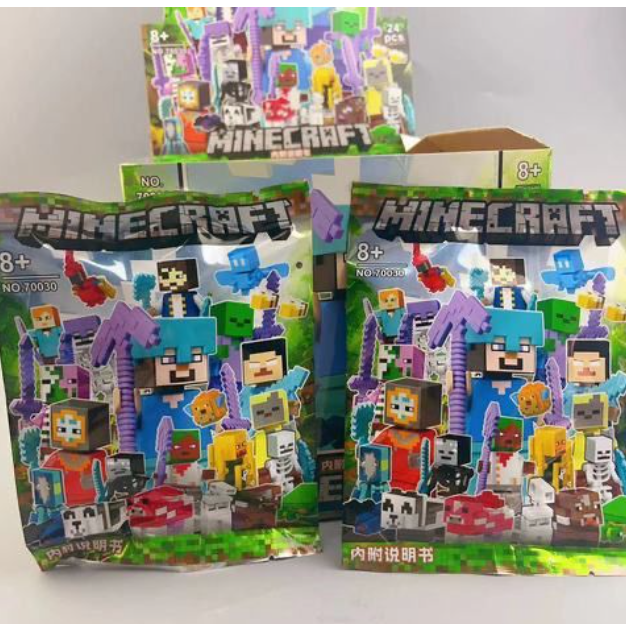 我的世界积木盲袋（人物+动物）