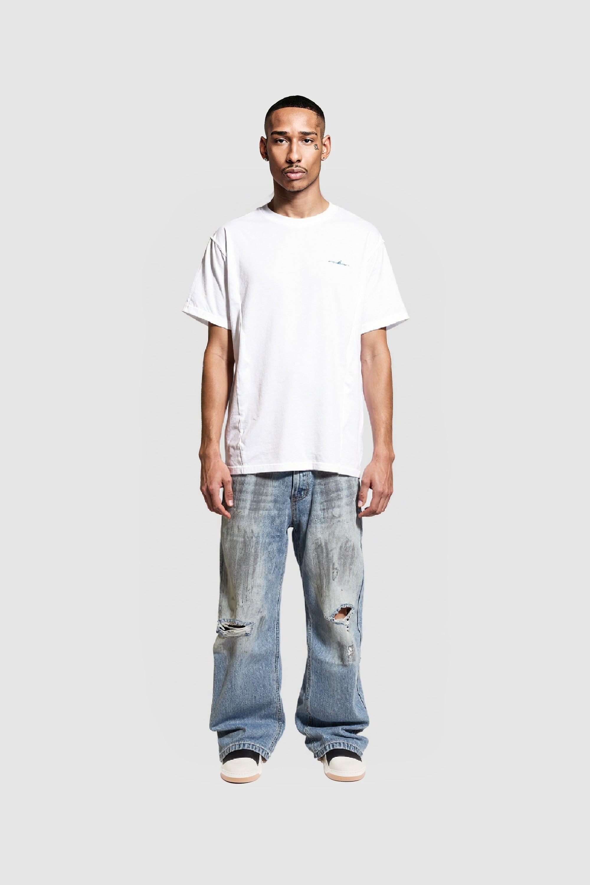CAKE｜SS25 - Double Pockets Dirt Denim (Denim)