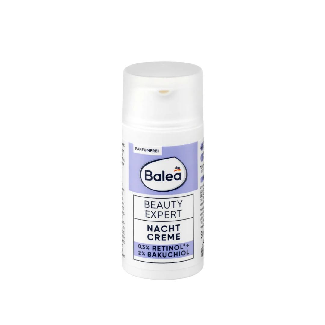 Balea Beauty Expert 0.3%視黃醇+ 2%補骨脂酚晚霜 30ml