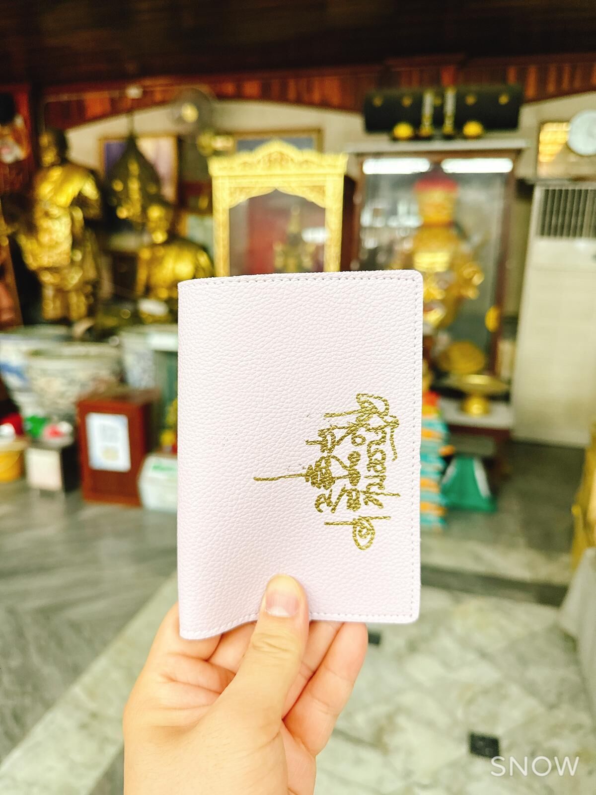 龍婆本廟 開光 符紋招財保平安 證件套 護照套