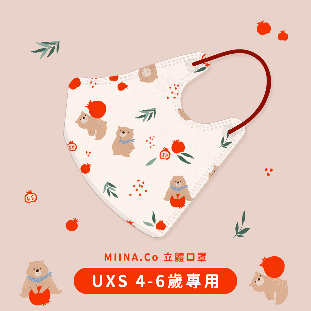 JAPLINK【 UXS 4-6歲 】中/石榴熊