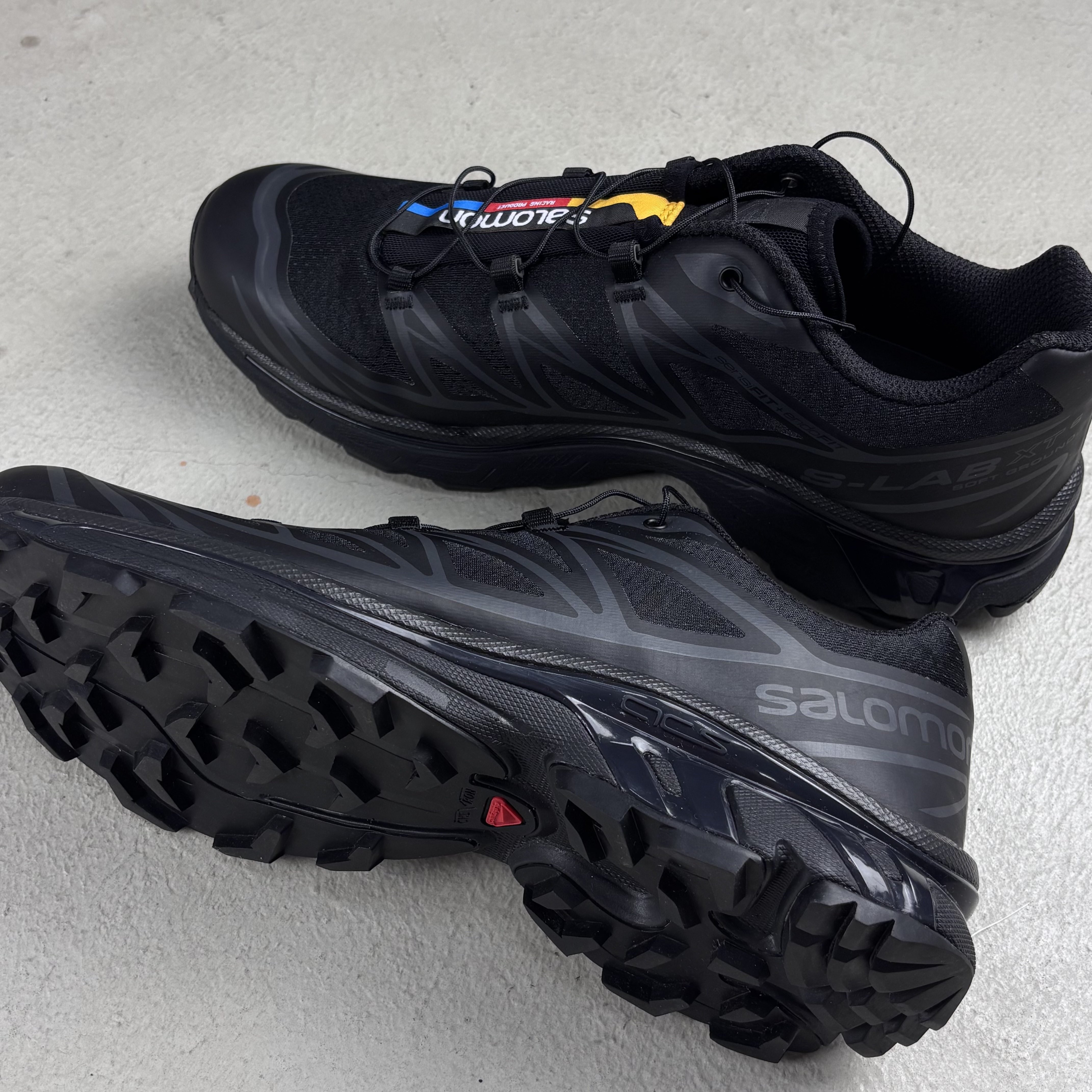 Salomon XT-6 運動鞋 黑/白【L41086600/L47445300096】