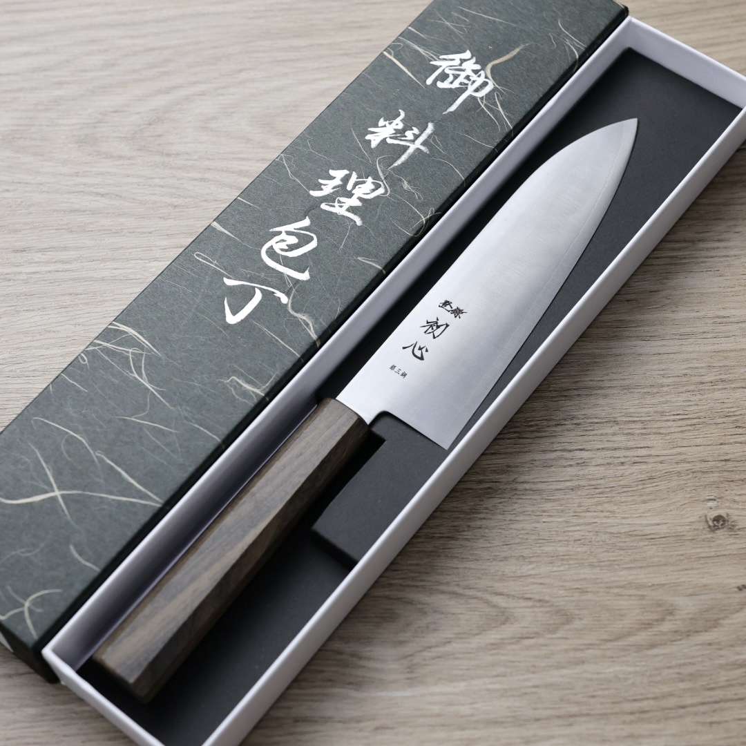 初心 隼 三德 180mm 銀三鋼