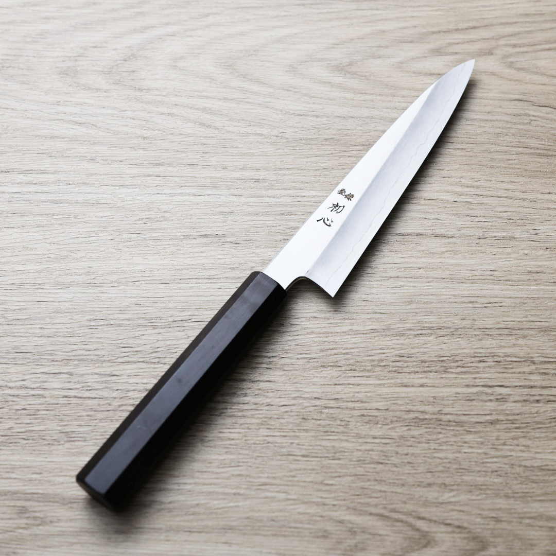 初心 中川打刃物 蔬果刀 150mm 銀三鋼