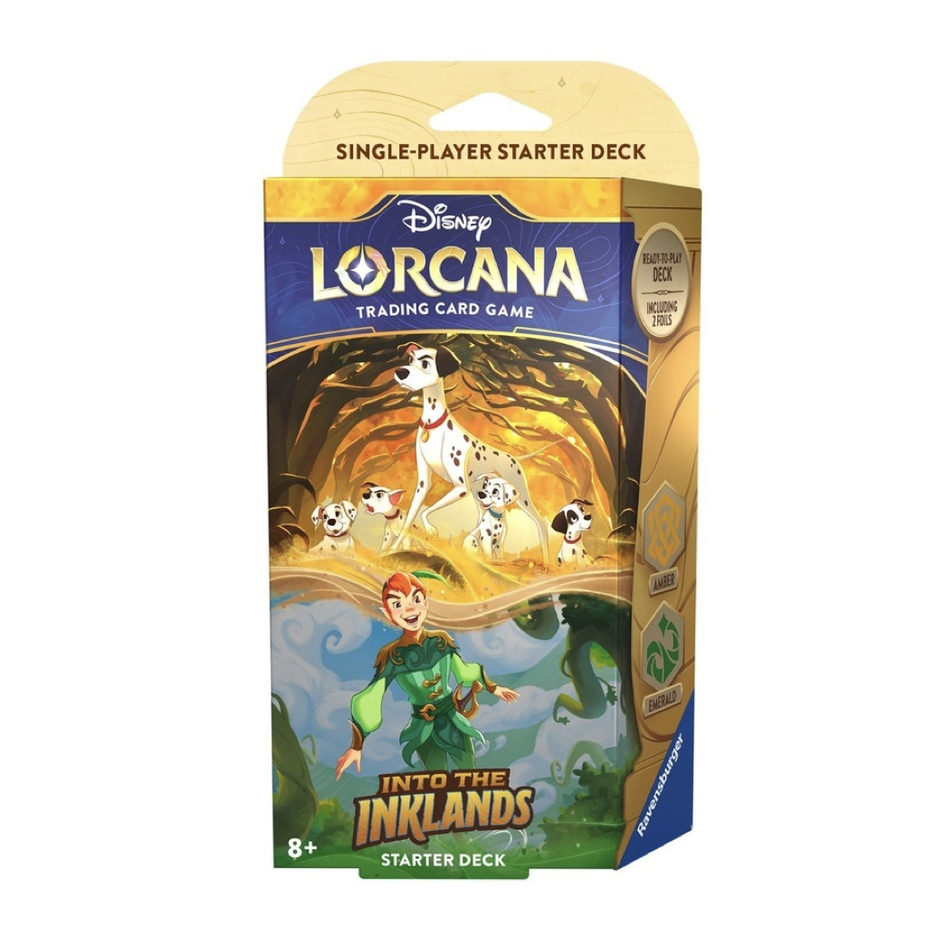 Disney Lorcana Set 3 Into the Inklands Starter Deck Plenty of Pluck