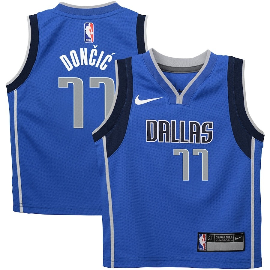 NBA球衣 Luka Doncic 達拉斯小牛藍 童裝 Nike Replica 全新 小童 幼童 非青年版