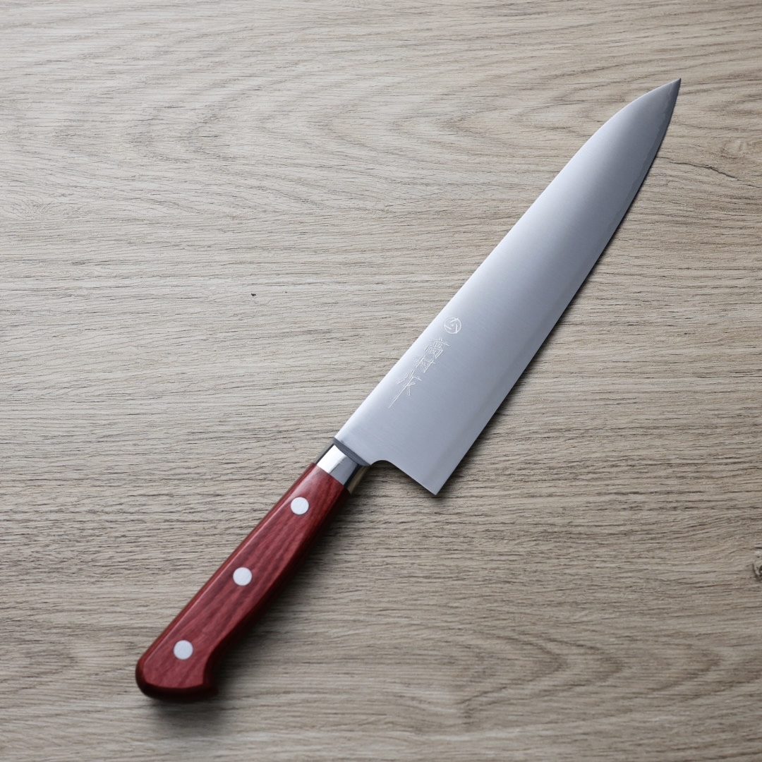 く*ろ様 高村刃物 Takamura SG2 牛刀包丁 210mm 高村刃物 牛刀包丁 九寸(270mm) ☆打雲☆ R2粉末ハイス鋼 ダマスカス