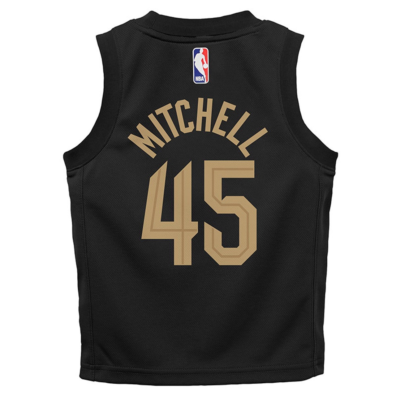 NBA球衣 Donovan Mitchell 克里夫蘭騎士黑 童裝 Jordan Replica 全新 小童 幼童 非青年版