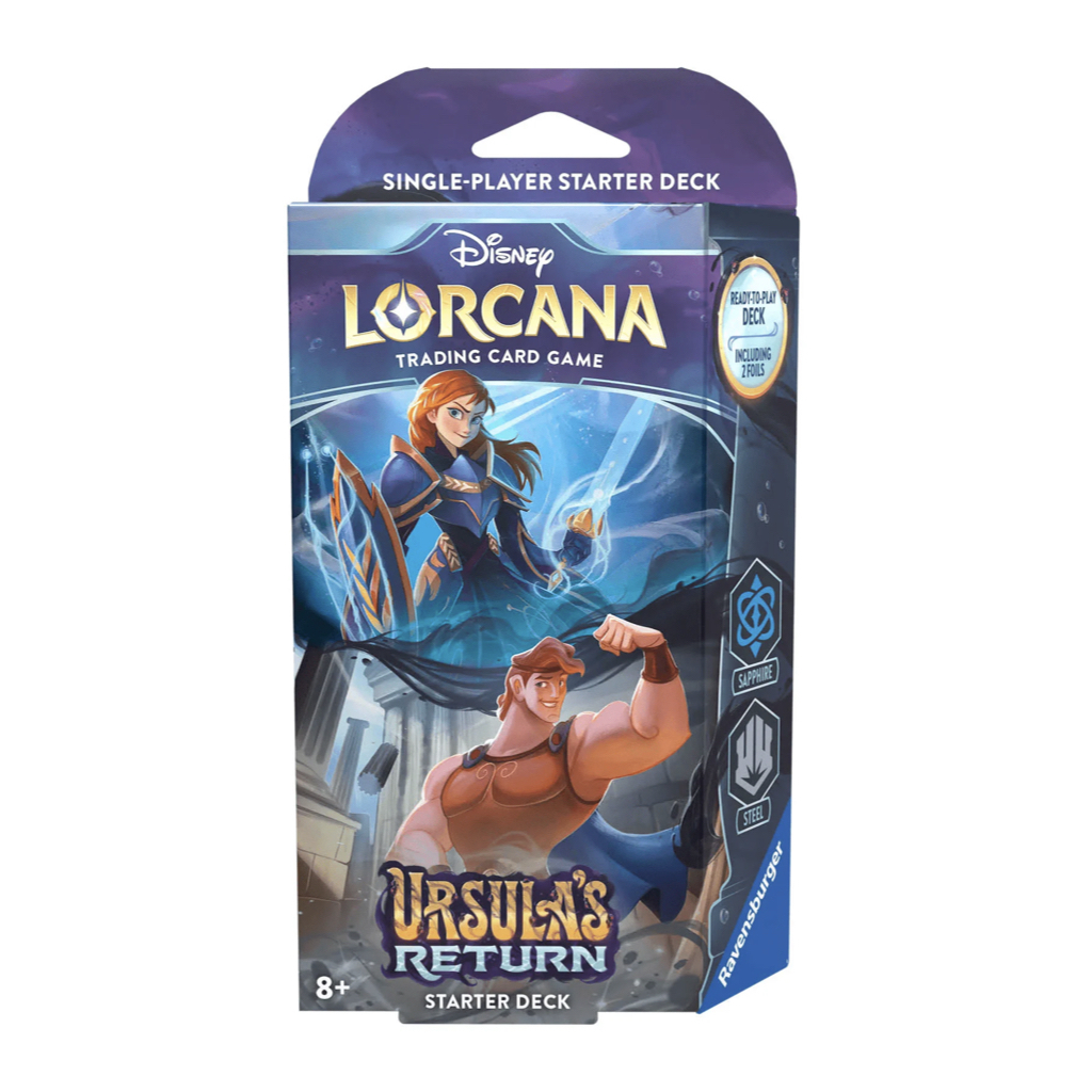 Disney Lorcana Set 4 Ursule's Return Starter Deck Stand Together