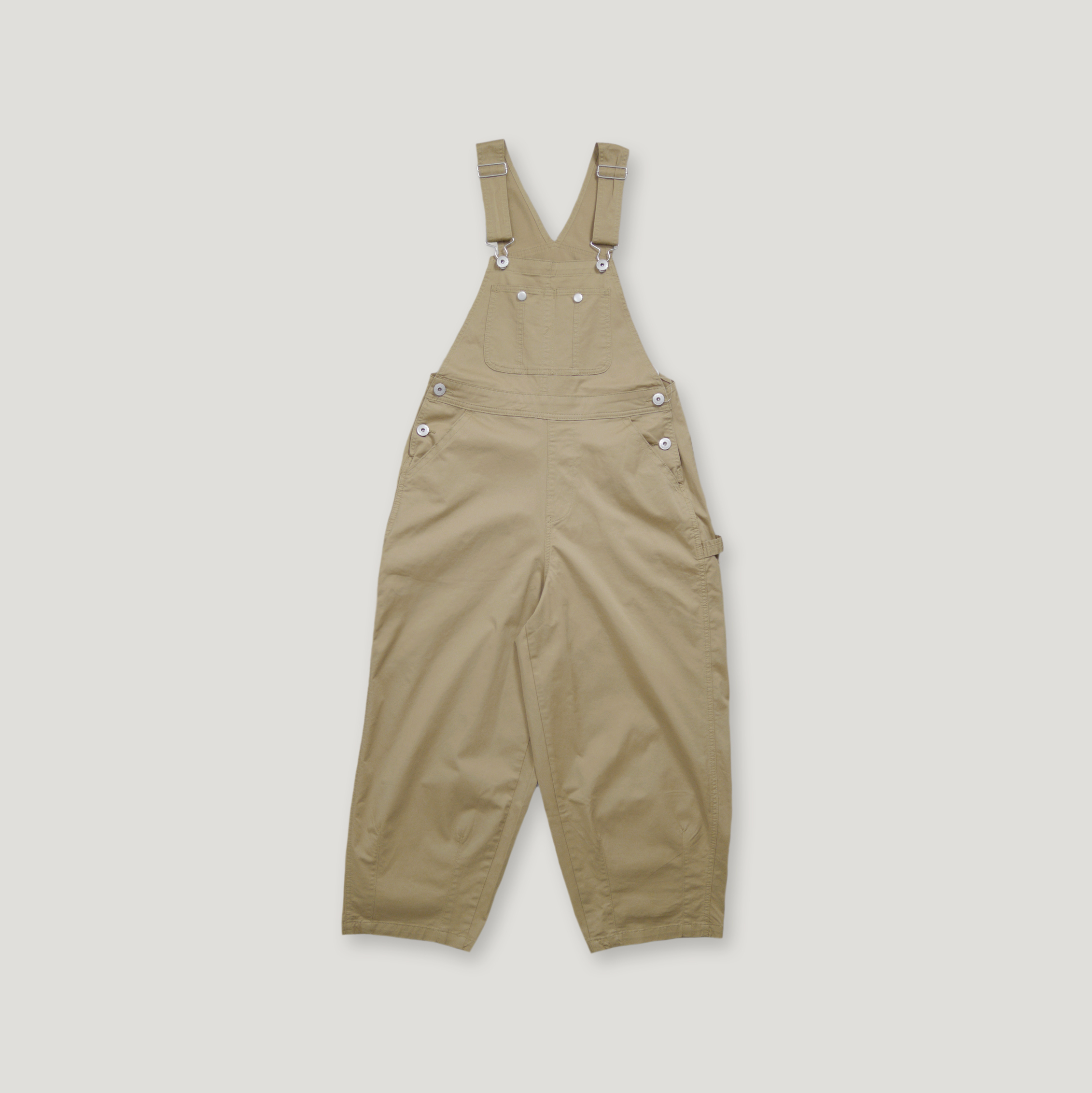 J.P.L. 吊帶斜紋棉繭型畫家褲