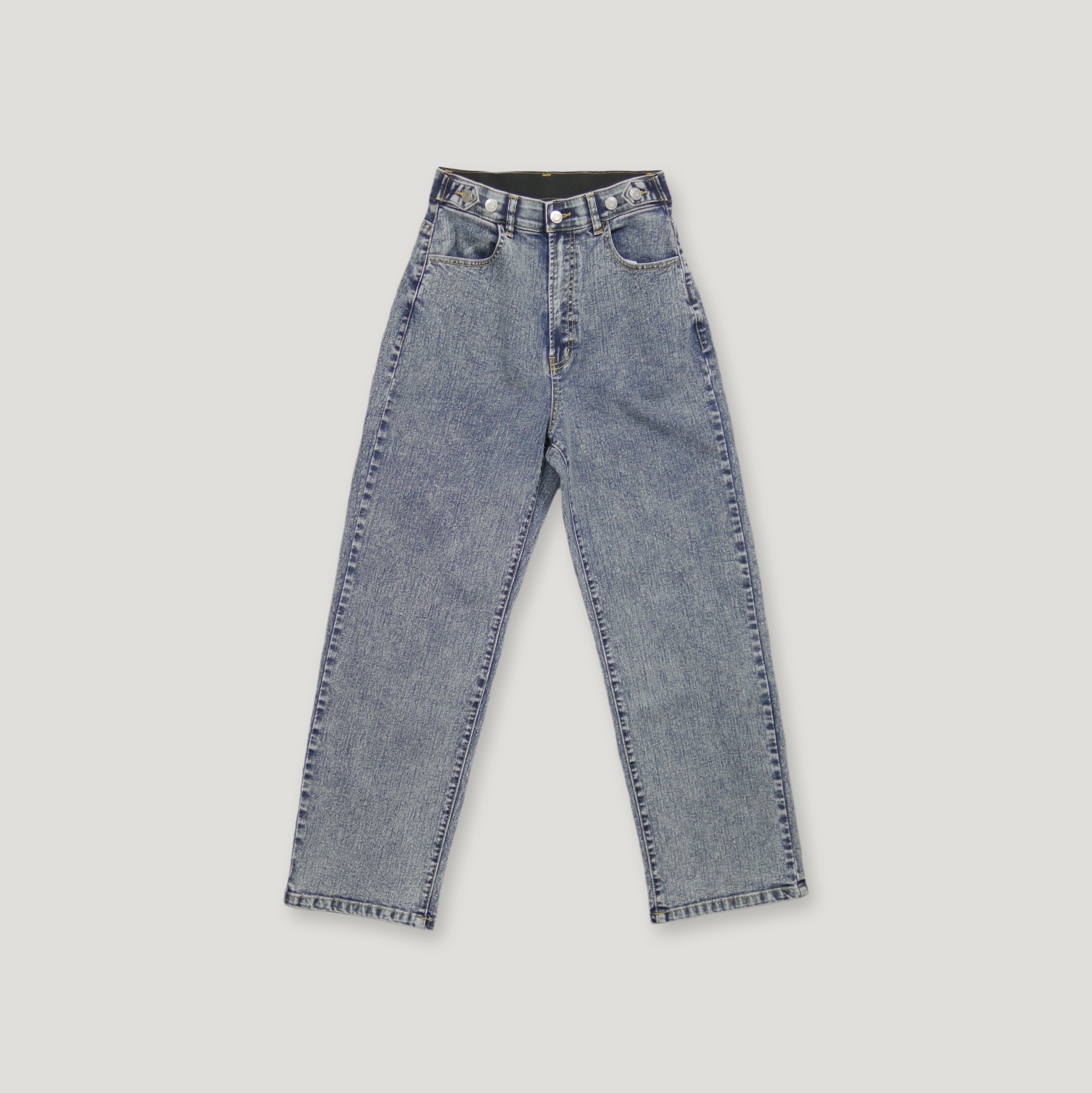 J.P.L. 高腰硫化染再生丹寧直筒褲 ‹ 調節配置 ›