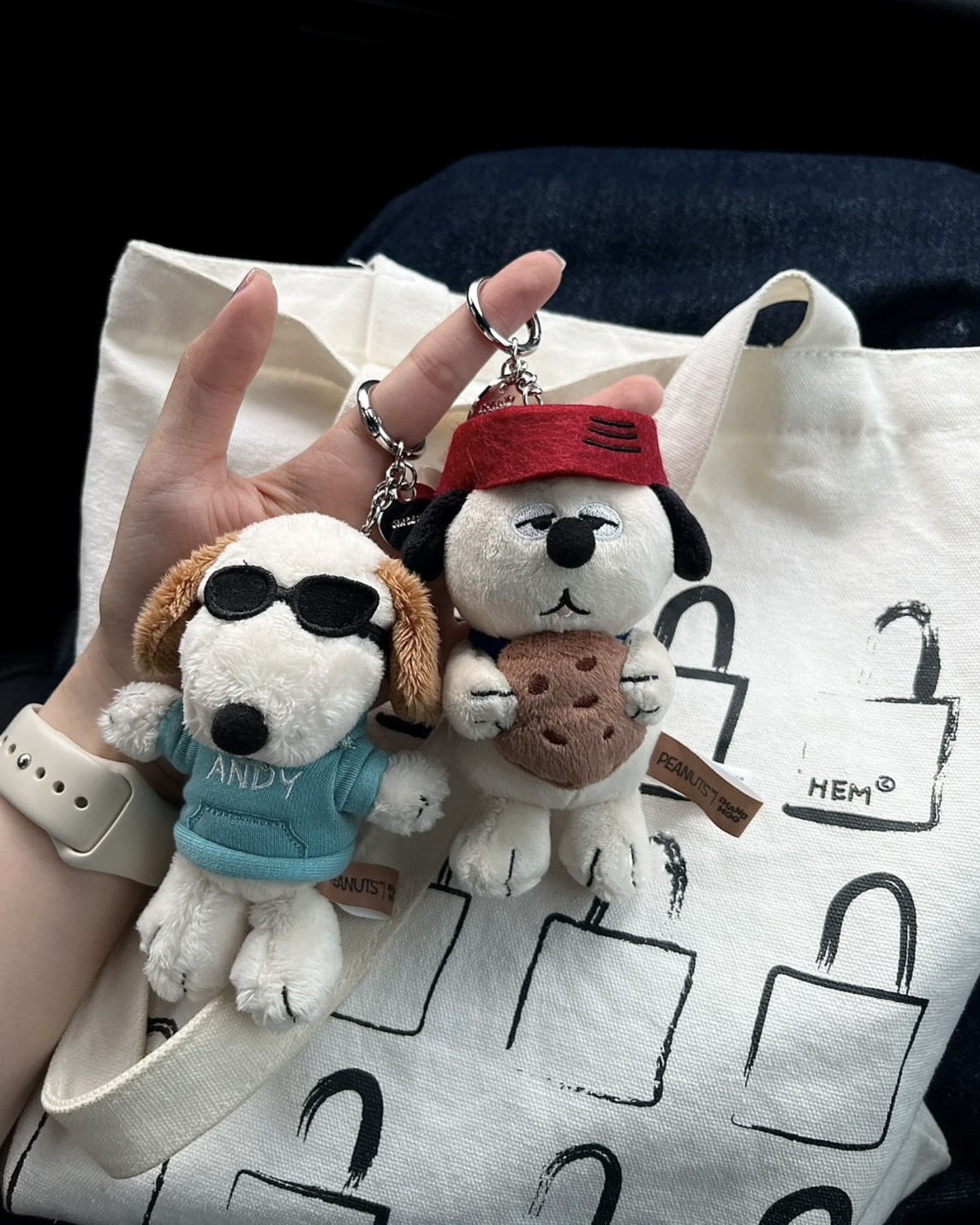 <現貨!>Snoopy Peanuts 在路上系列 歐拉夫 Andy 吊飾