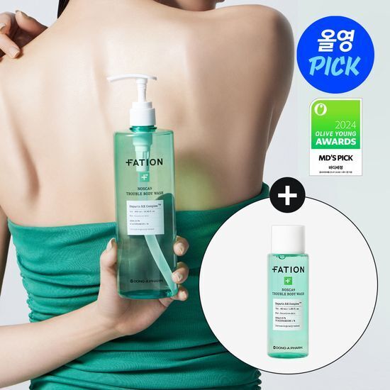 《Olive young連線》FATION Nosca 9 Trouble Body Wash 490mL+40ml