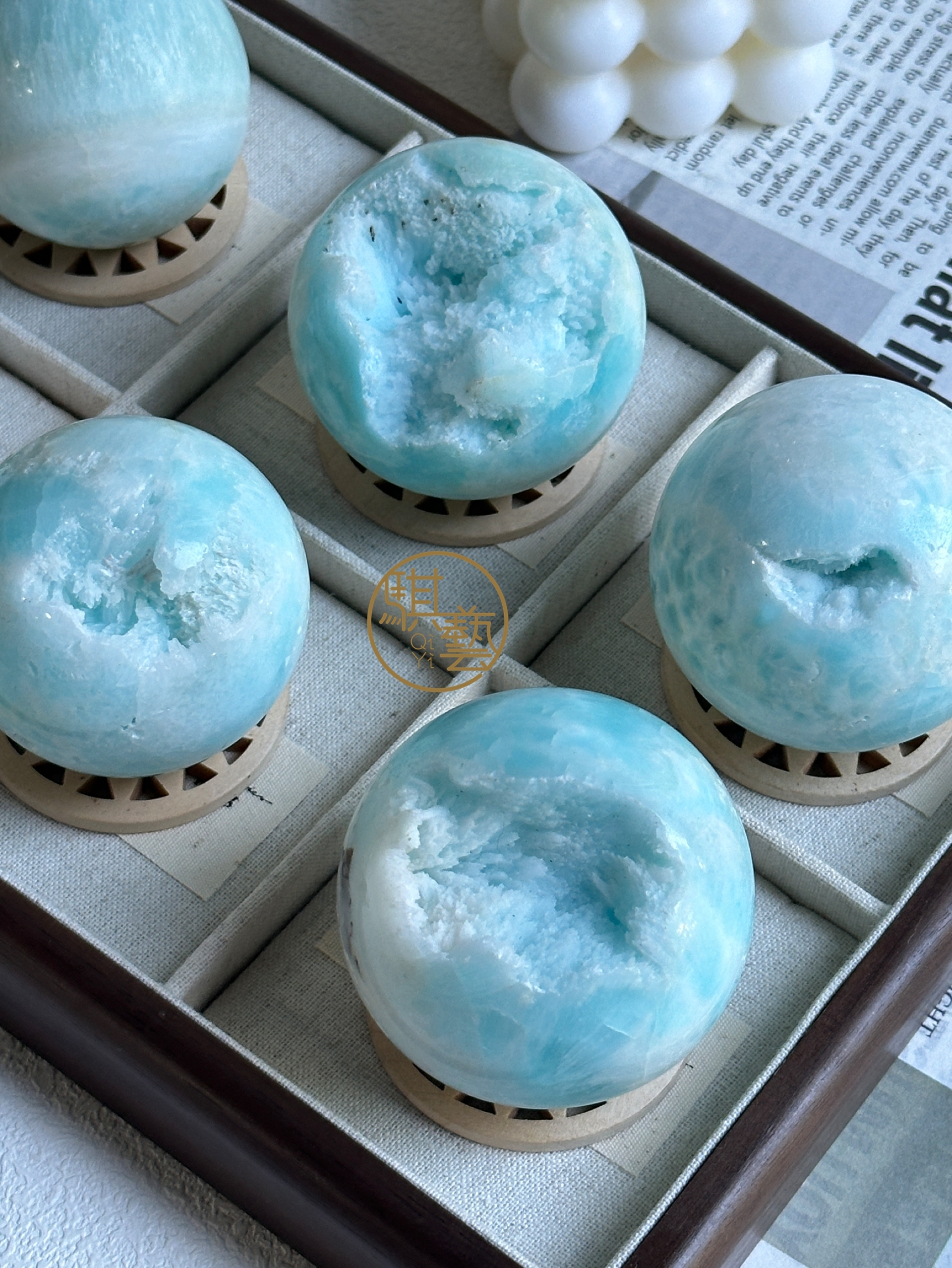 高品異極礦球｜開啟直覺與高頻宇宙連結