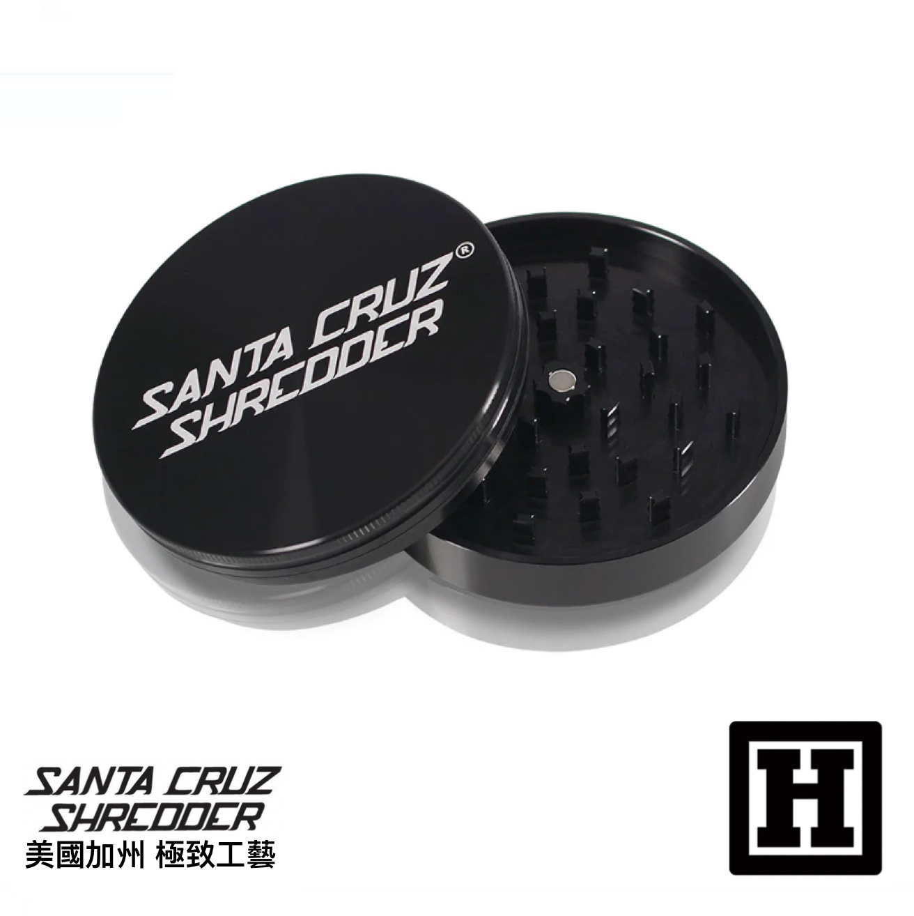 Santa Cruz 兩片式 鋁合金 研磨器 (巨型)