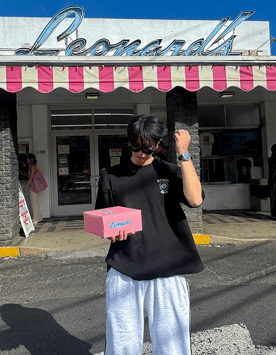 (韓國獨家特價)華夫格陰影短袖T卹