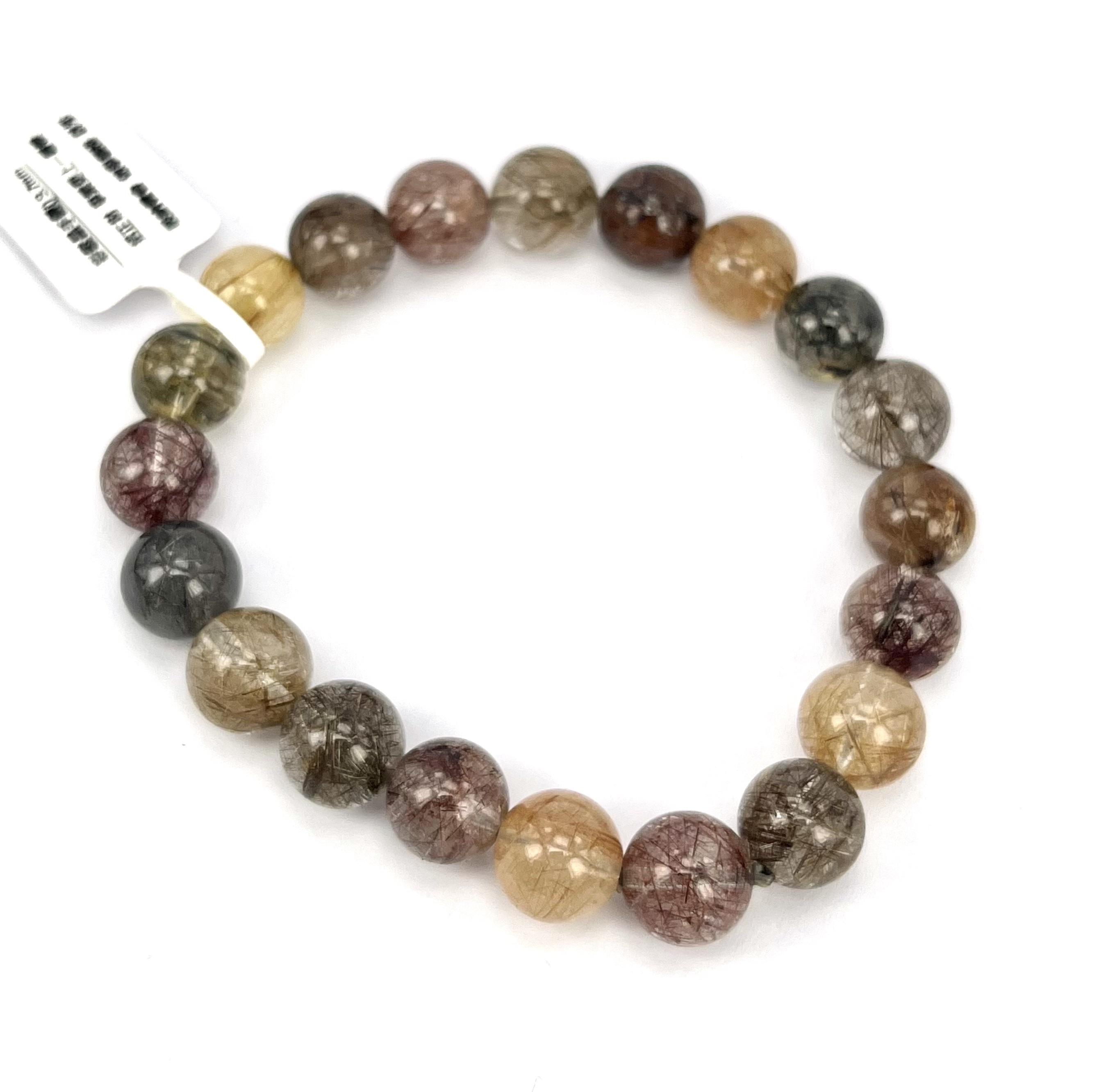 彩髮晶手鏈9.7mm (5877)