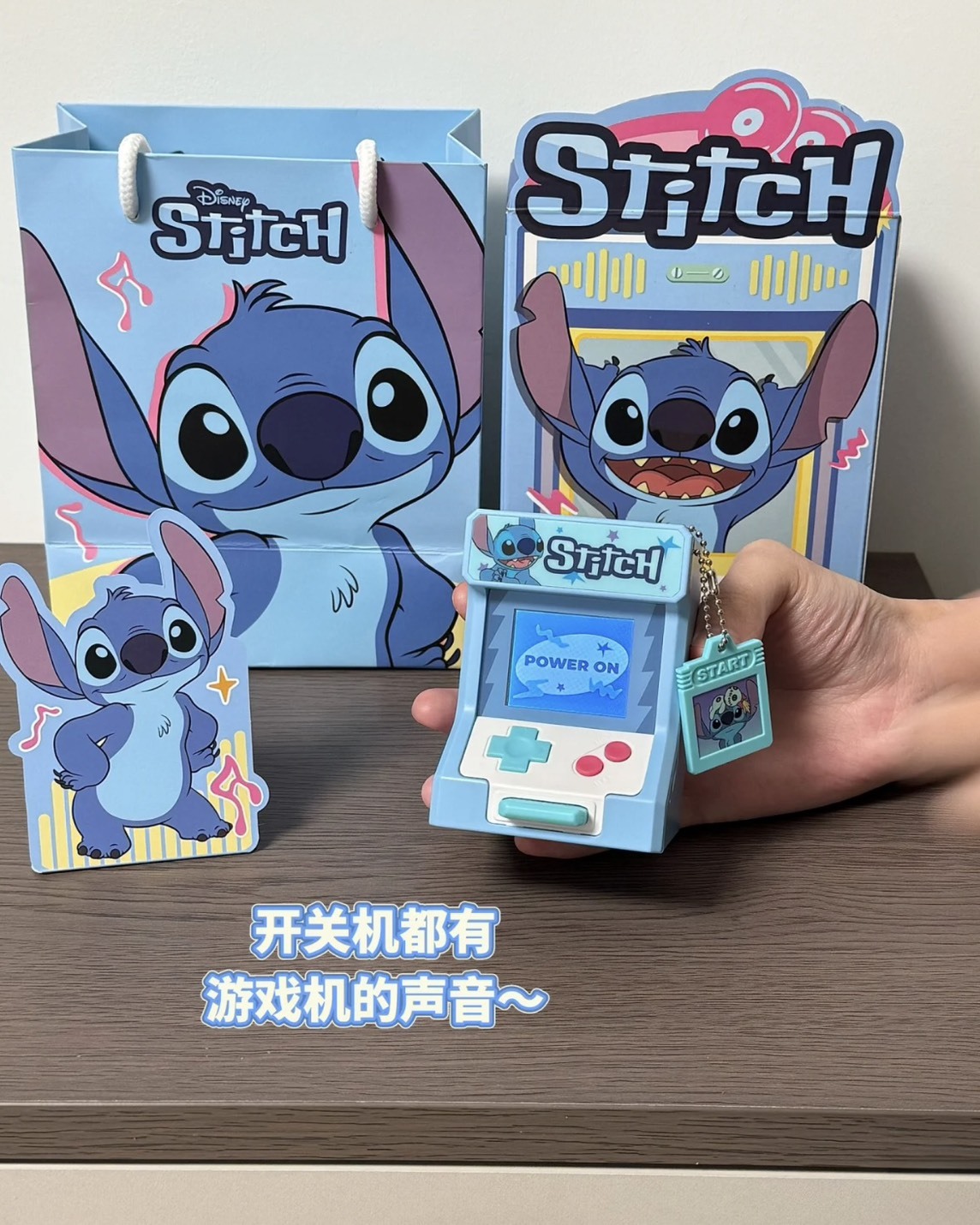 正版授權 迪士尼聯名 史迪奇 遊戲造型藍芽音響