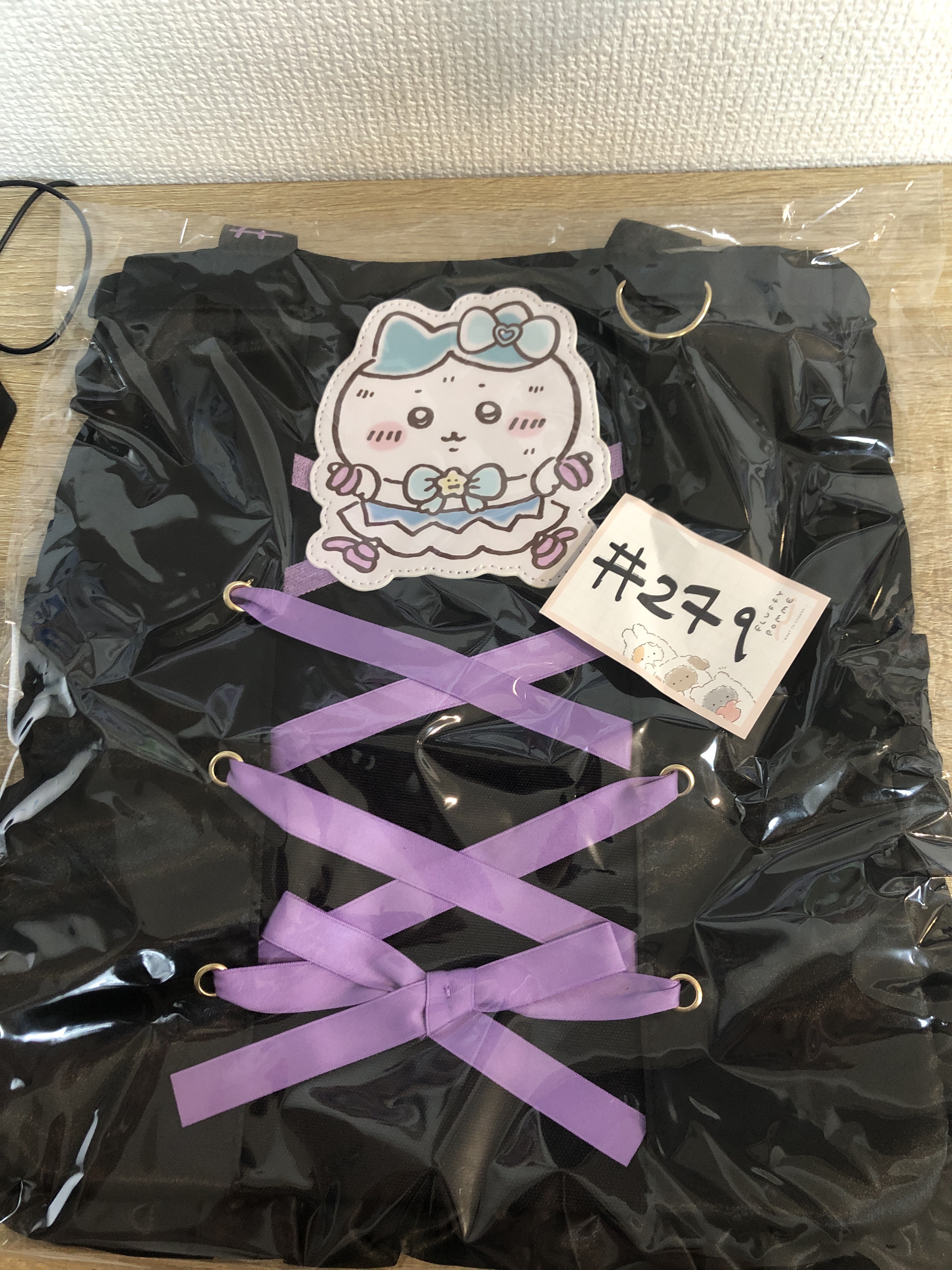 CHIIKAWA 八字貓 單肩袋  收納袋#279