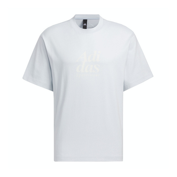 Adidas ST FL GFX Tee IT3926 男 短袖 上衣 T恤 運動 休閒 寬鬆 棉質 舒適 淡藍