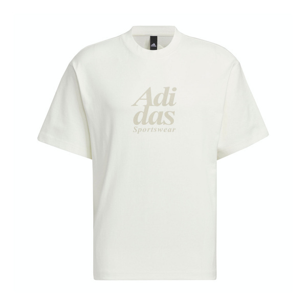 Adidas ST FL GFX Tee IT3927 男 短袖 上衣 T恤 運動 休閒 寬鬆 棉質 舒適 米白