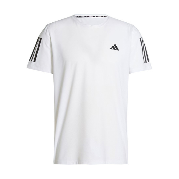 Adidas OTR B Tee IK7436 男 短袖 上衣 運動 慢跑 路跑 反光 訓練 吸濕排汗 透氣 黑白