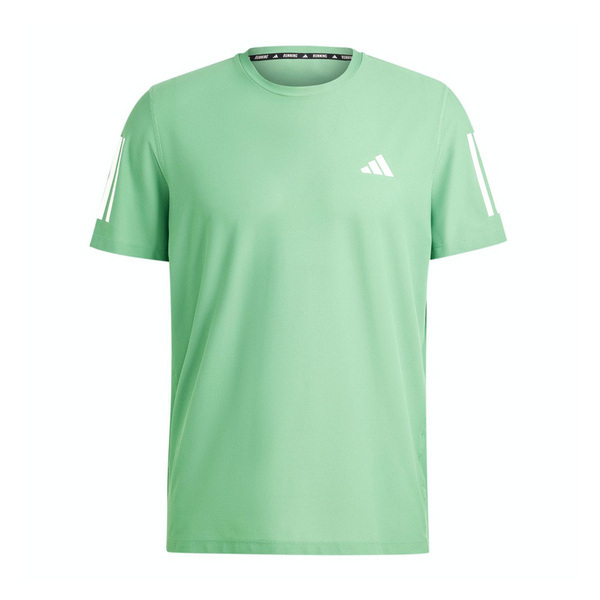 Adidas OTR B Tee IN1509 男 短袖 上衣 運動 慢跑 路跑 訓練 反光 吸濕排汗 透氣 綠