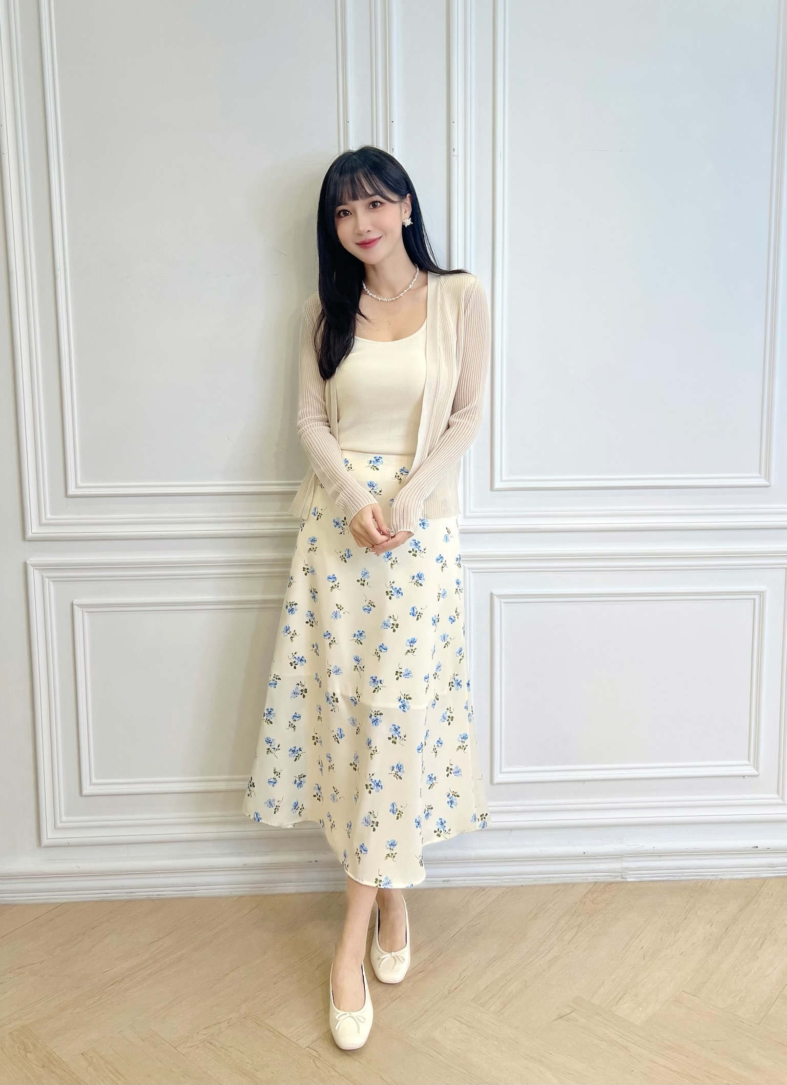 紋理透膚感針織小外套