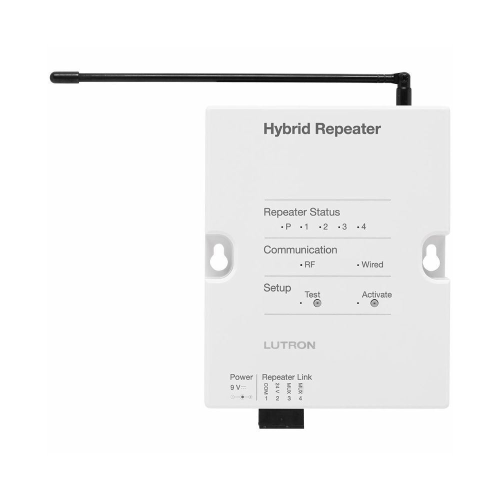 路創 HQQ-REP HOMEWORKS HYBRID SIGNAL REPEATER, 433.0-434.7 MHZ LIMITED