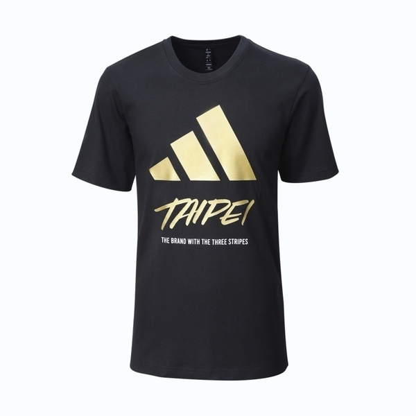 Adidas Taipei Tee JD5206 男 短袖 上衣 T恤 運動 訓練 休閒 台北 城市限定 黑金