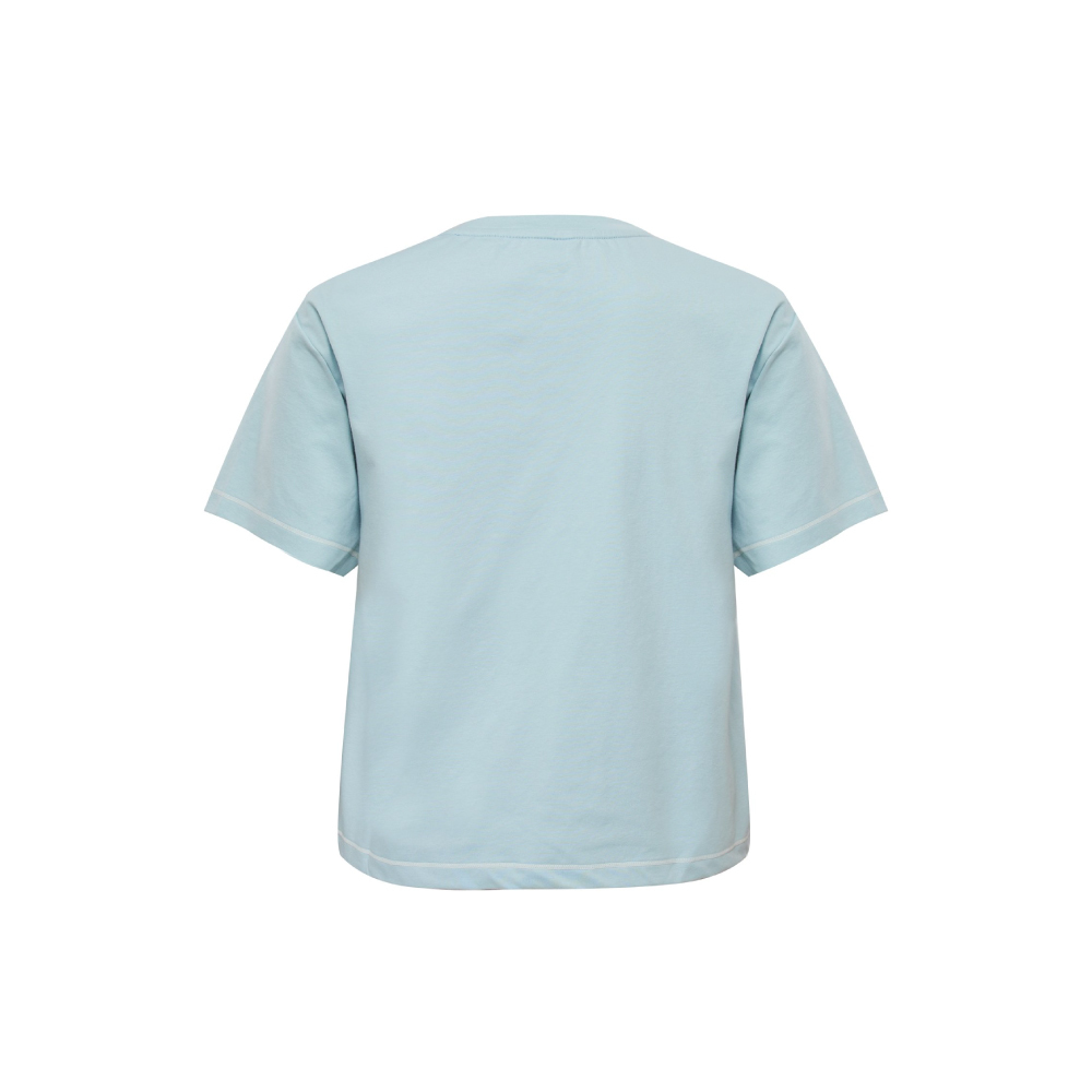 【EIDER】女涼感短版短袖上衣/25E-[薄荷綠、純淨白]