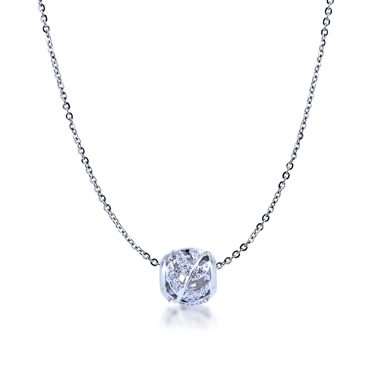 925純銀「愛與榮耀」珠墜+贈白鋼項鍊-SDP0058