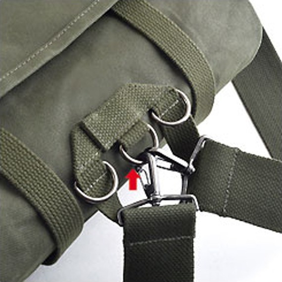 VanNuys D294 Army Green Military Backpacks