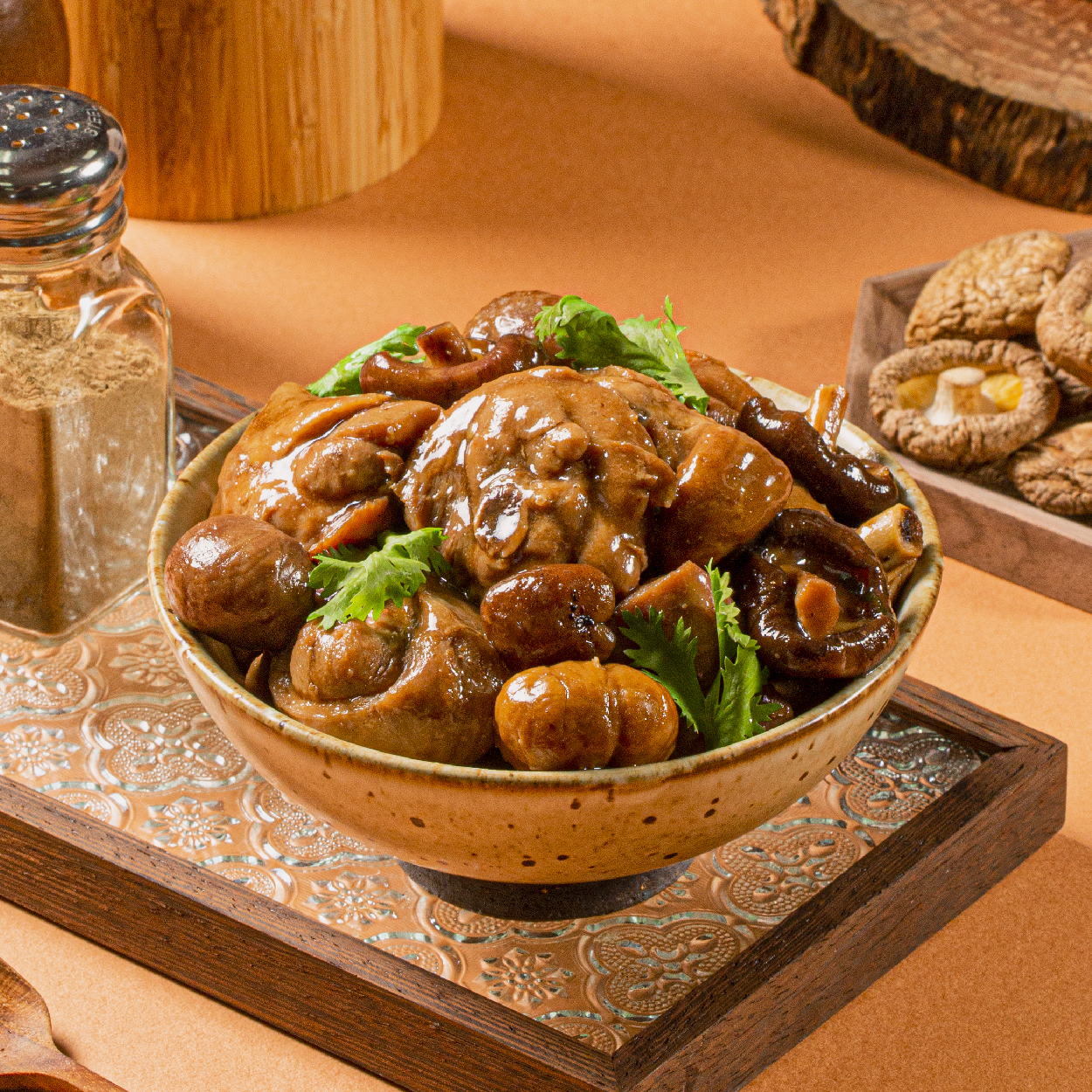 【今日限定$99】春水板栗香菇鮮嫩燒雞｜春水堂監製