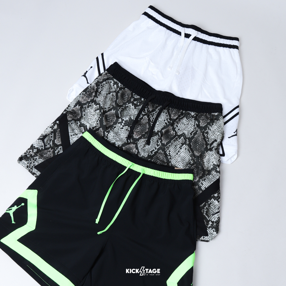 男款 NIKE NIKE JORDAN DRYL 黑綠 蛇紋 白 抽繩 運動 藍球褲 短褲【HF9911-100/HF9908-133/FQ2990-014】