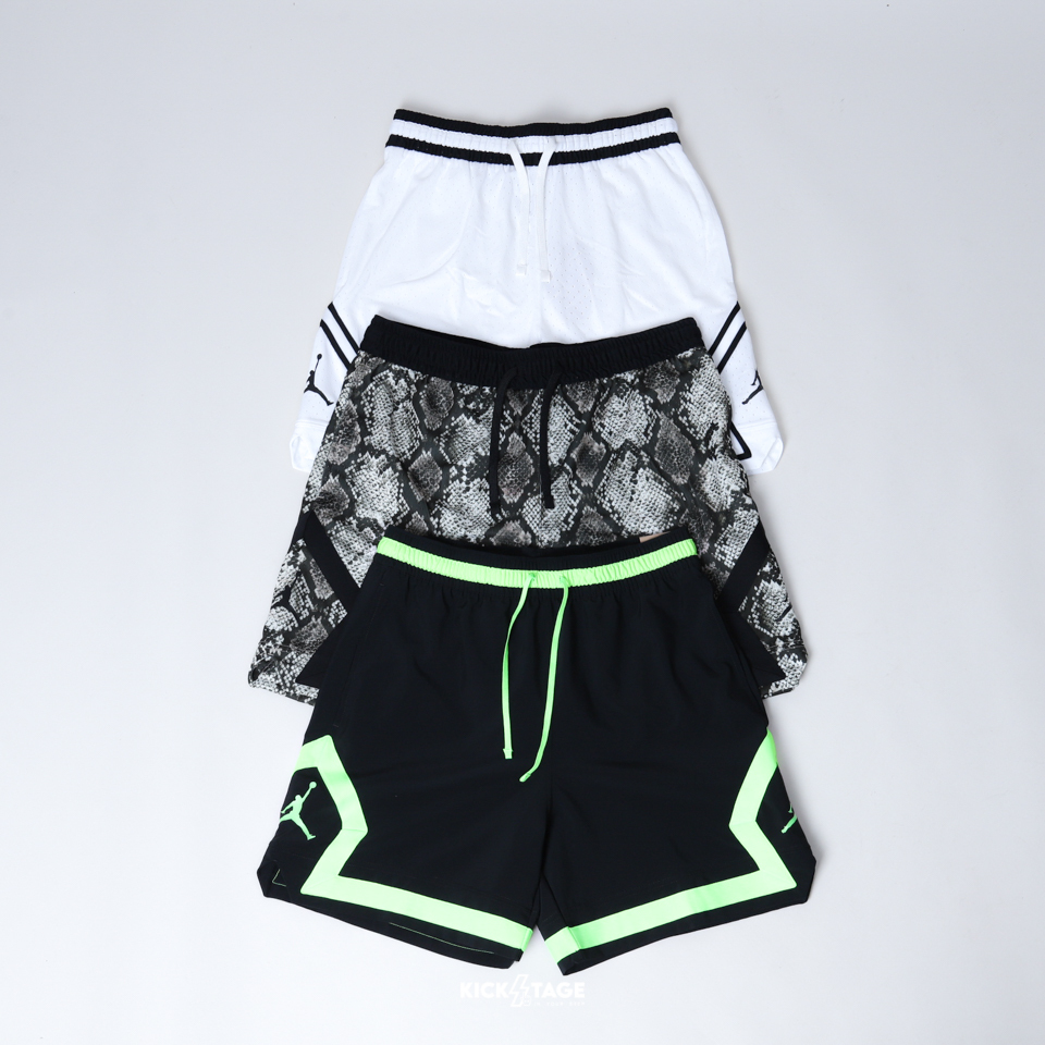 男款 NIKE NIKE JORDAN DRYL 黑綠 蛇紋 白 抽繩 運動 藍球褲 短褲【HF9911-100/HF9908-133/FQ2990-014】