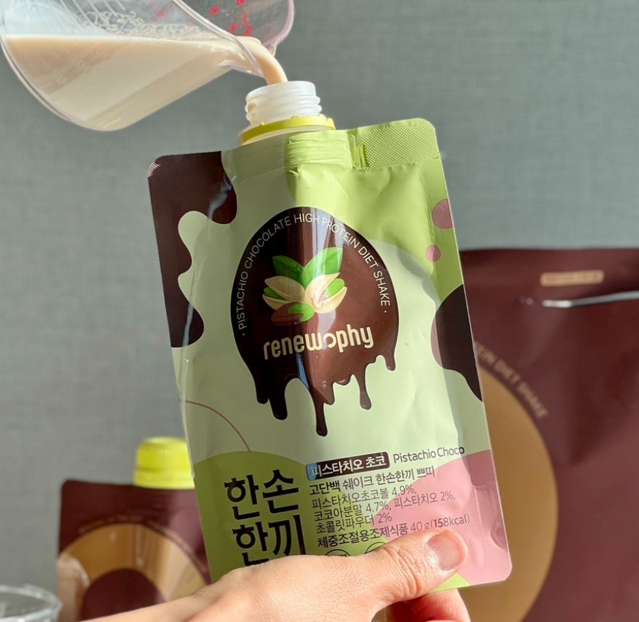 韓國 RENEW PHY 可可開心果奶昔 40g*7入