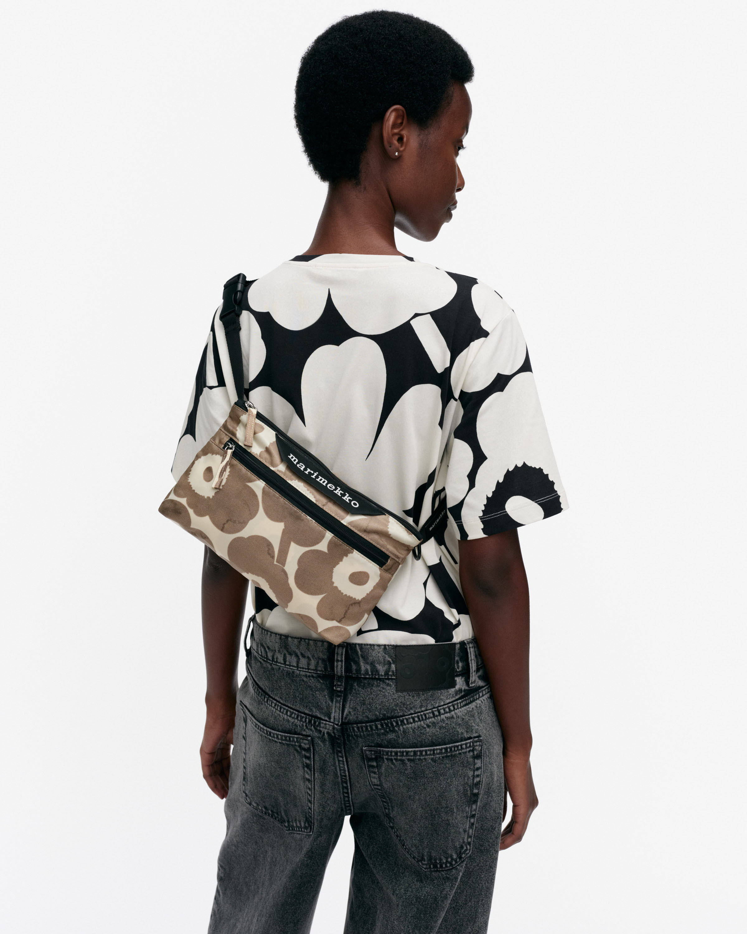 NEAT CROSSBODY UNIKKO S 印花肩背包