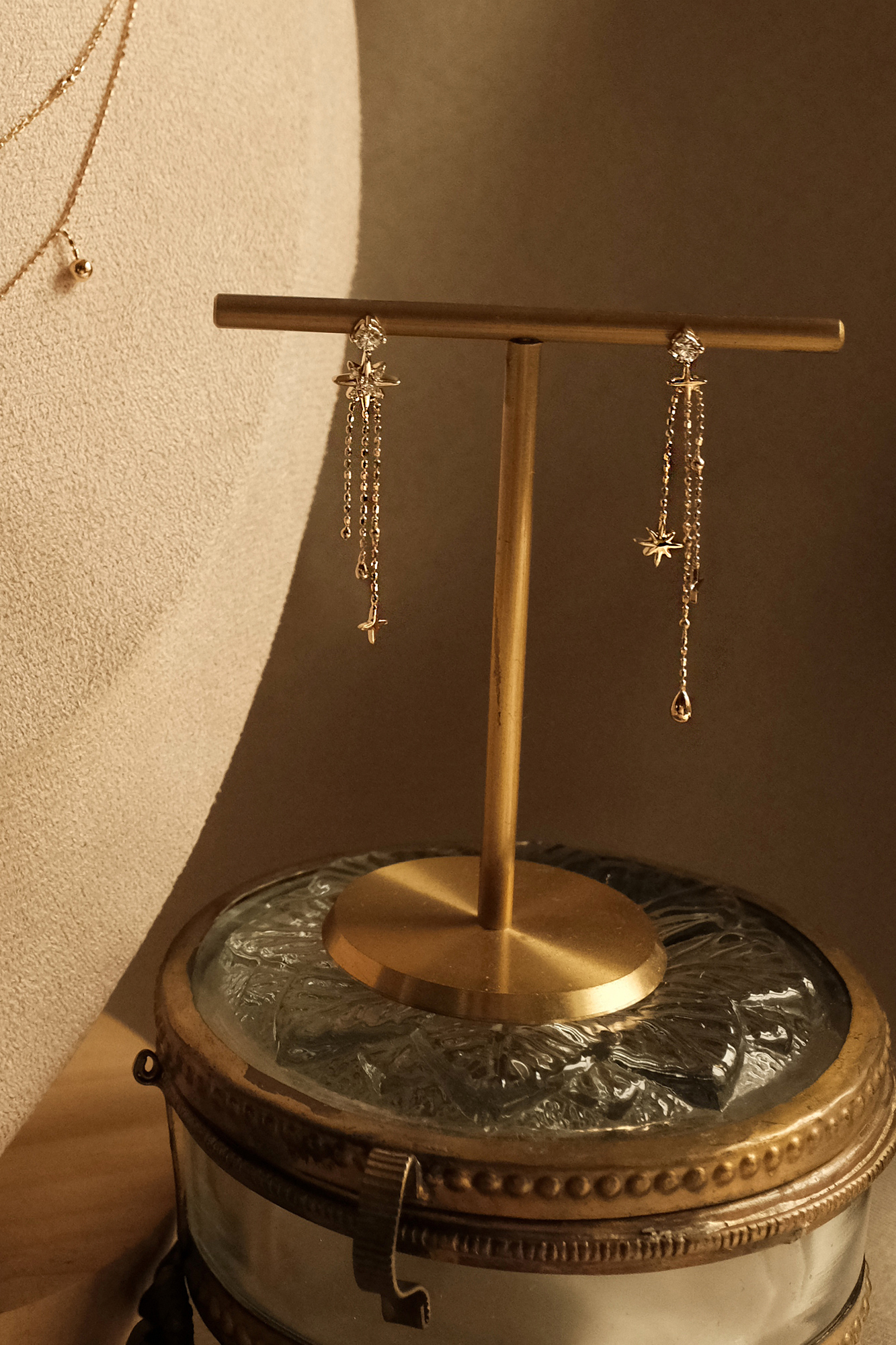 14K The Starry Night耳環