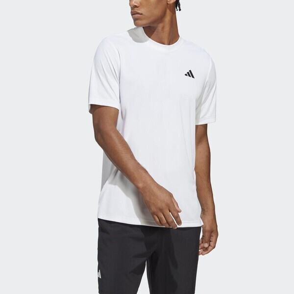 Adidas Club Tee HS3276 男 短袖上衣 T恤 運動 網球 休閒 吸濕 排汗 舒適 亞洲版 白