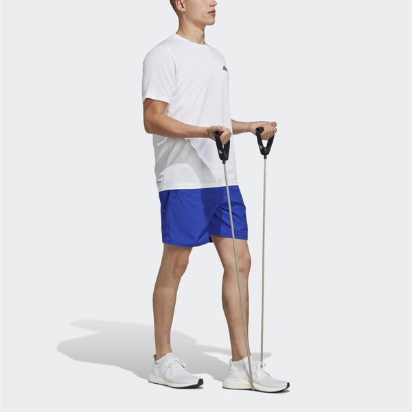 Adidas Tr-es Base T IC7430 男 短袖上衣 運動 訓練 健身 吸濕 排汗 舒適 亞洲版 白