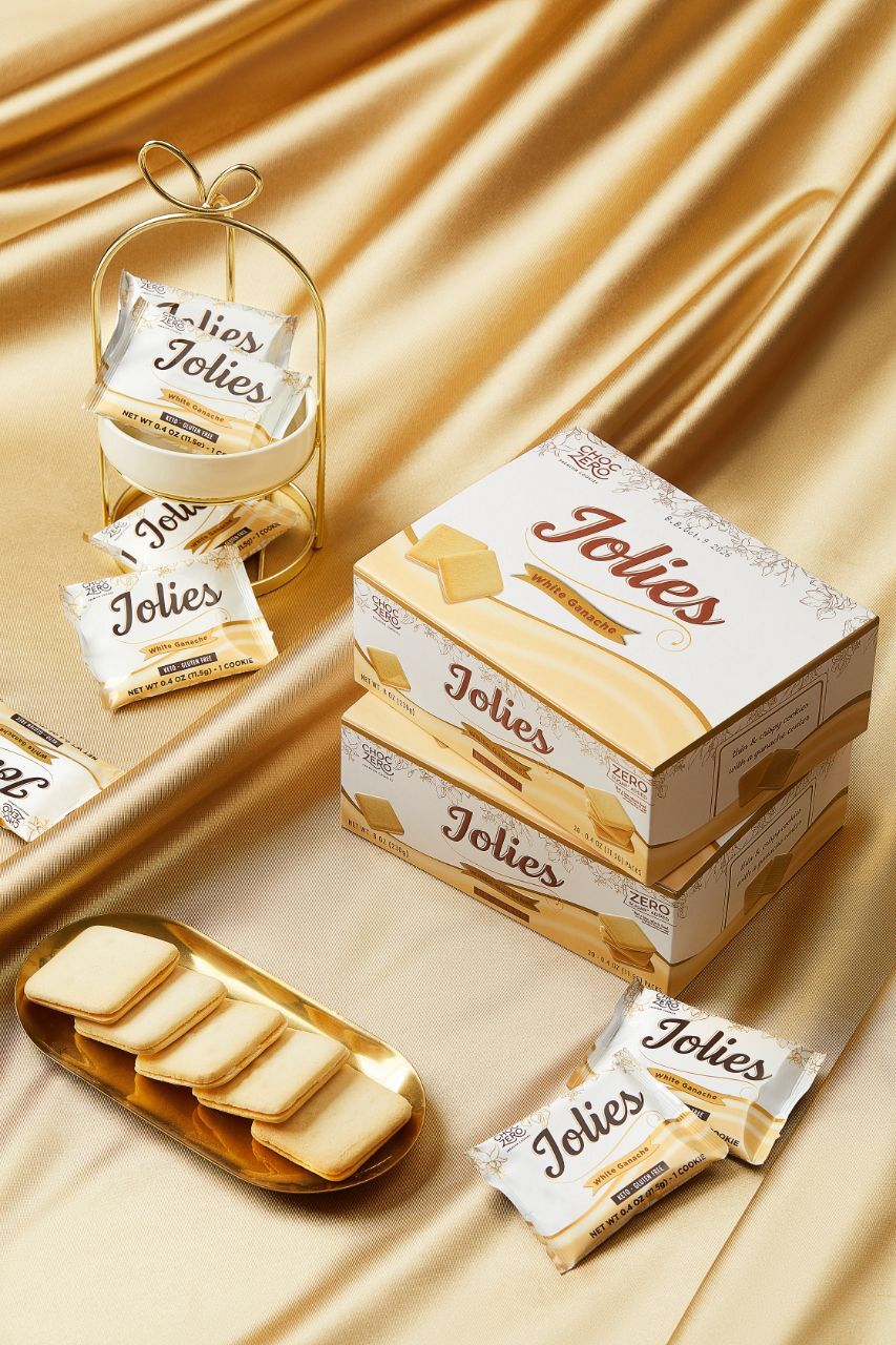 Choczero Jolie 脆脆 白朱古力夾心曲奇 (有20小包)